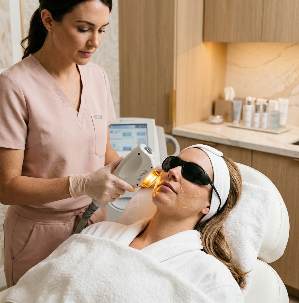 Broadband Laser BBL phototherapy treatment
